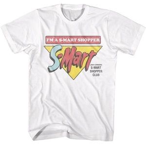 Army Of Darkness S Mart Smart Shopper White Adult T-Shirt